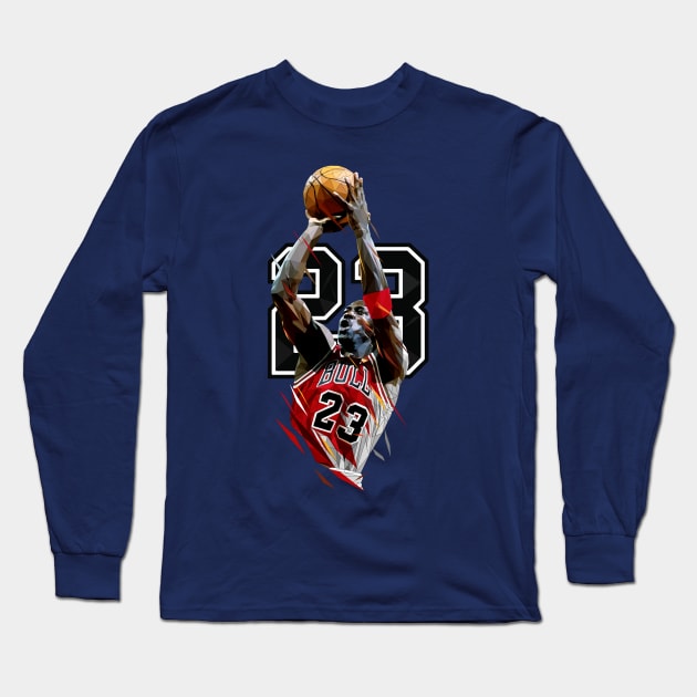 MJ Long Sleeve T-Shirt by pxl_g